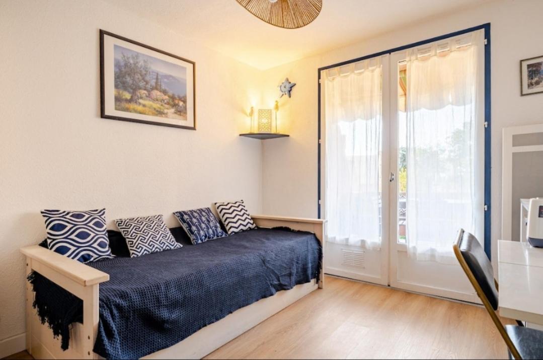 Appartement " Le Grand Bleu " A 3 Min De La Plage Ла-Лонд-ле-Мор Экстерьер фото
